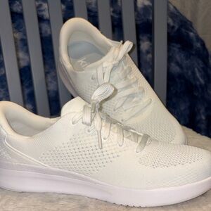 K Swiss Women's All-White Athletic Sneakers